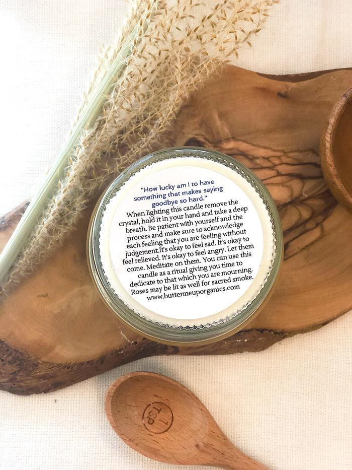 Butter Me Up Organics - Intention Candle (Grief)