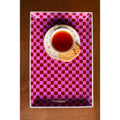 BX438 Mosaic Tray - Pink Red