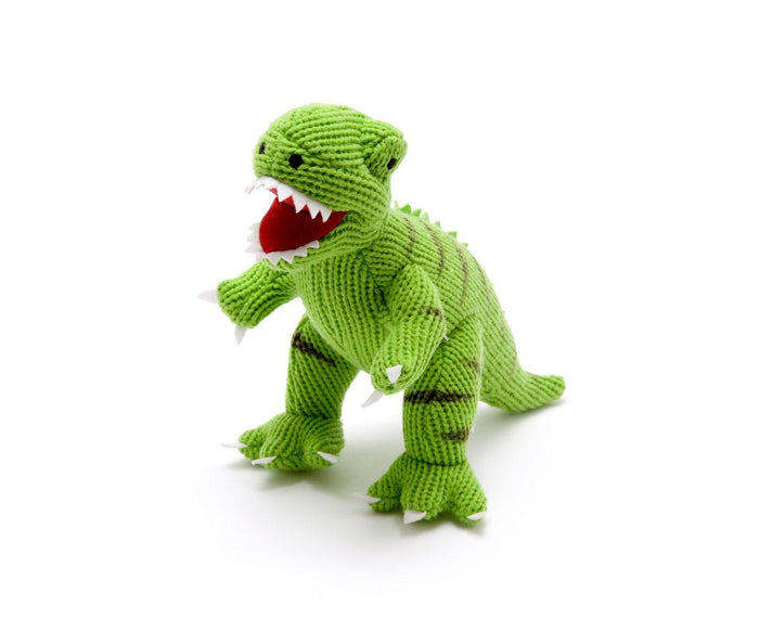 BY4050 Knitted TRex Soft Toy
