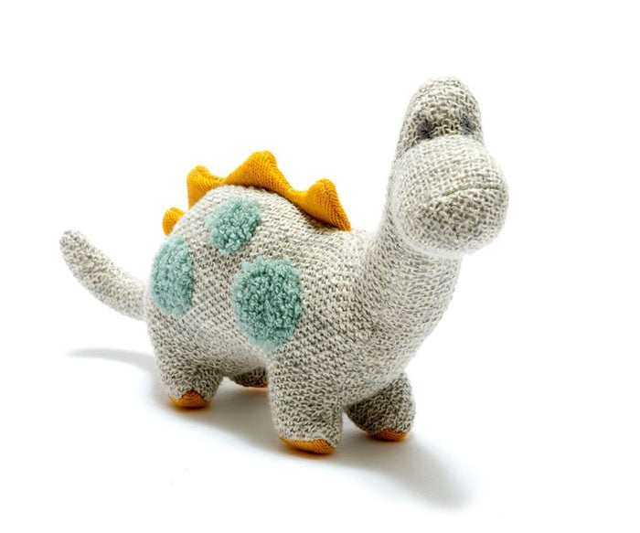 BY5838 Small Grey Diplodocus plush toy