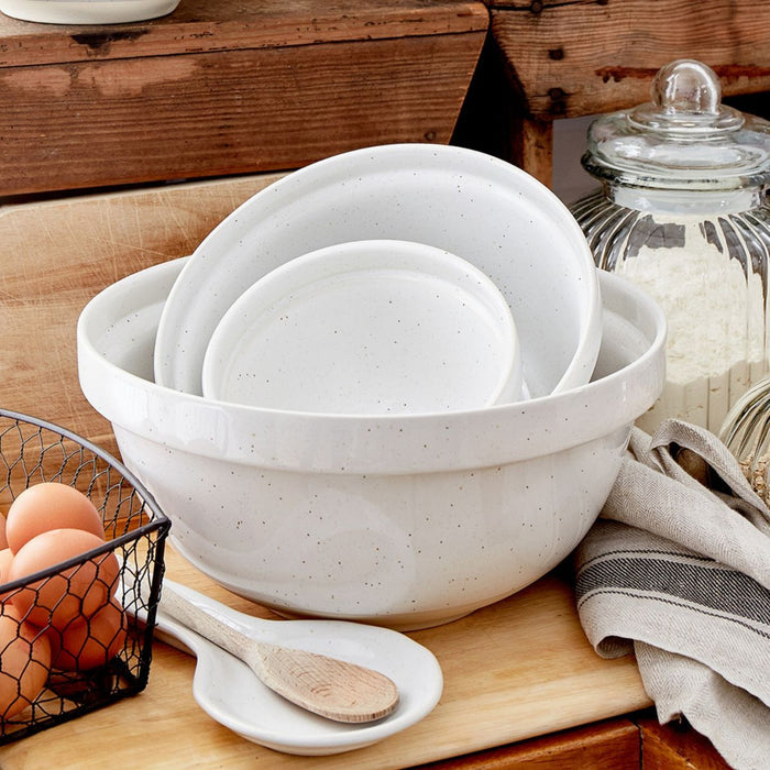 Casafina  Fattoria Mixing Bowl  - White - 31cm - 3 Sizes