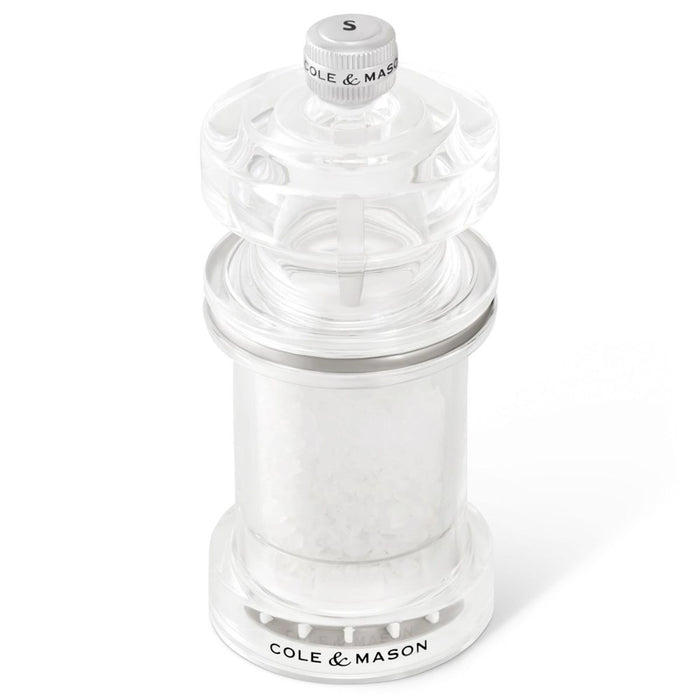 Cole & Mason 675 Acrylic Salt Mill - 12cm