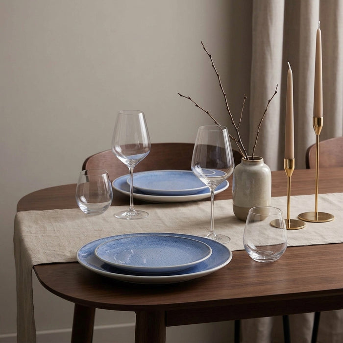 Cookinglife Dinerborden Nola Blauw ø 27 cm – 6 stuks