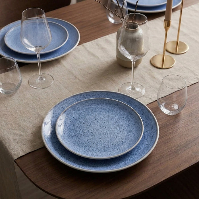 Cookinglife Dinerborden Nola Blauw ø 27 cm – 6 stuks