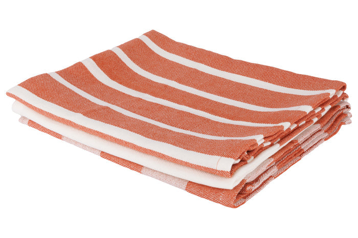 Cosy & Trendy Theedoeken Stoff Roest 50 x 70 cm - 3 Stuks