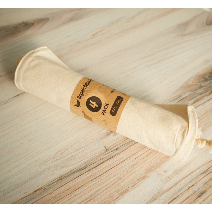 Cotton Produce Bags (Set of 4)