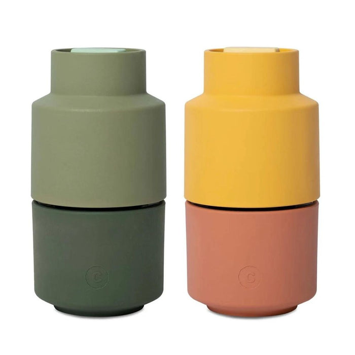 CrushGrind Billund Mixed Grinder - 12cm, Set of 2