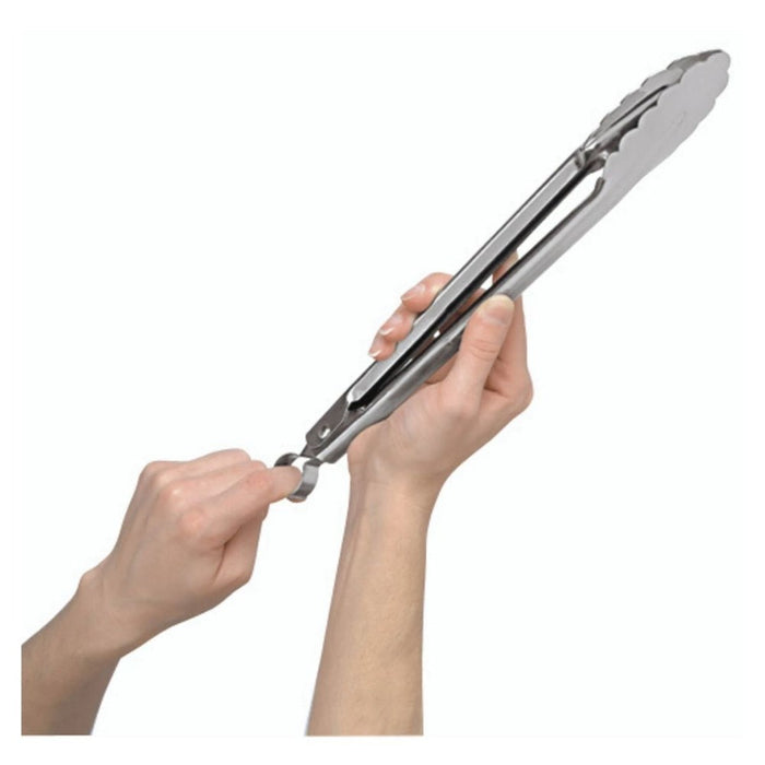 Cuisipro Stainless Steel Locking Tongs - 30.5cm