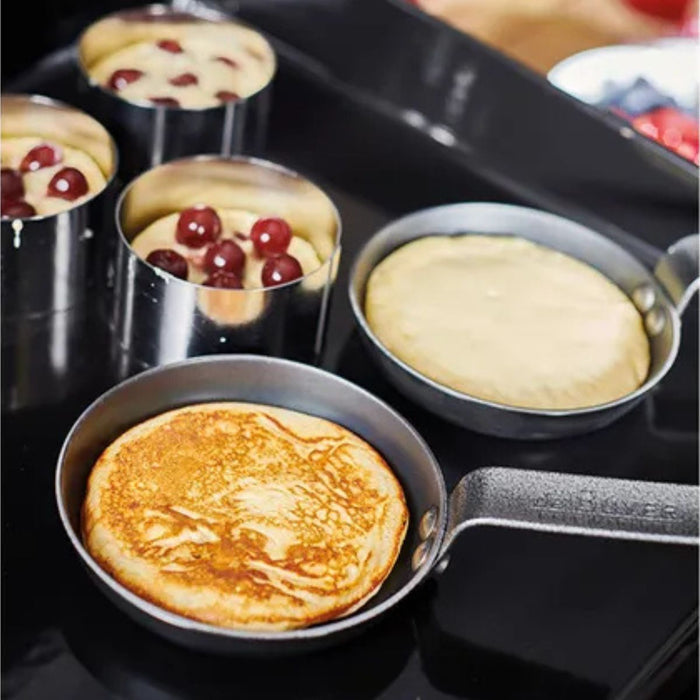 De Buyer Blue Steel Blinis Pan - 12cm