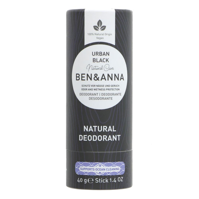 DY077 Ben & Anna Deodorant Urban Black 40g