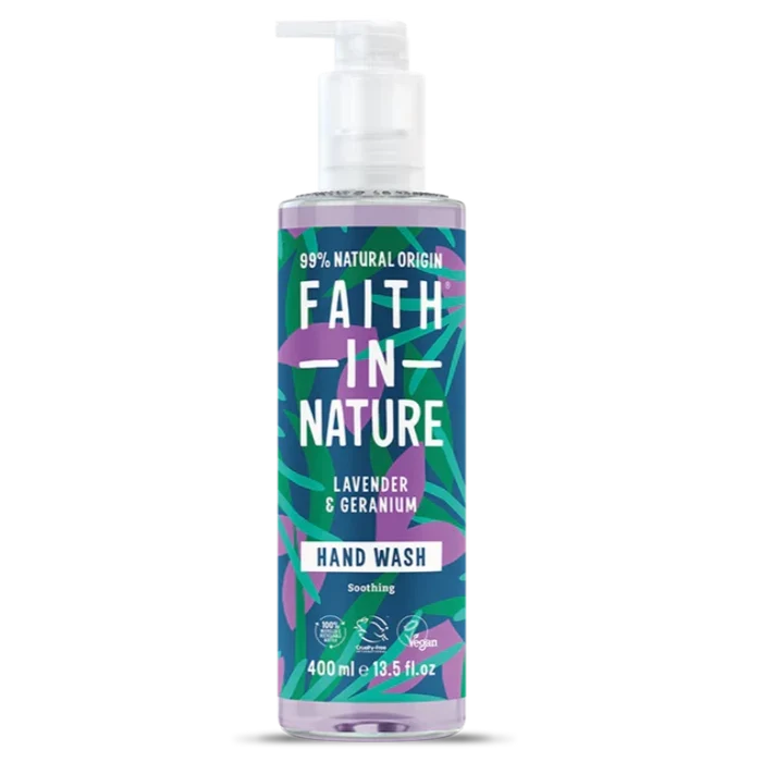 Dy312 Faith in Nature Handwash Lavender/Geranium 300Ml Btl