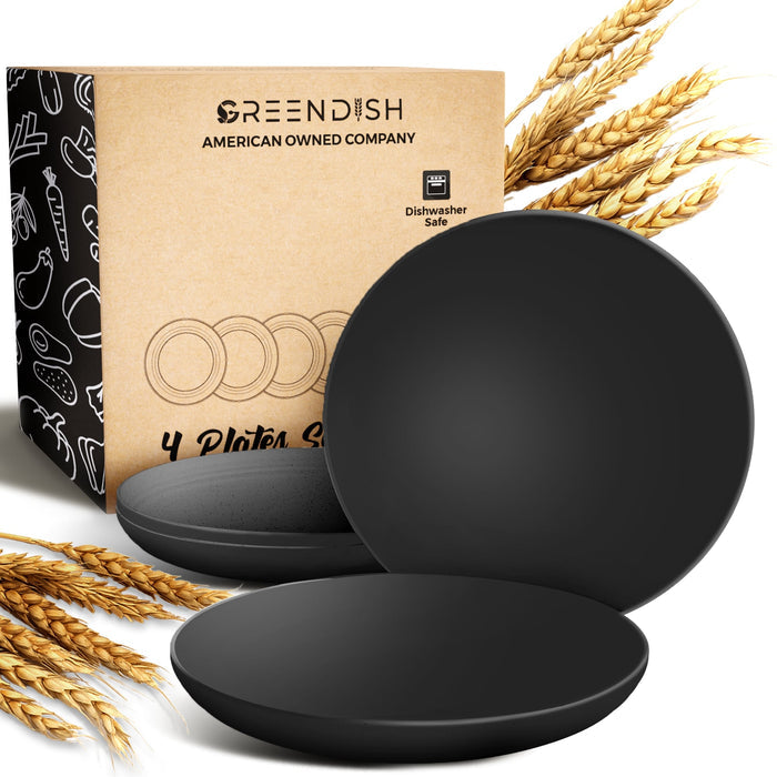 Black / 8" / 4 Pack