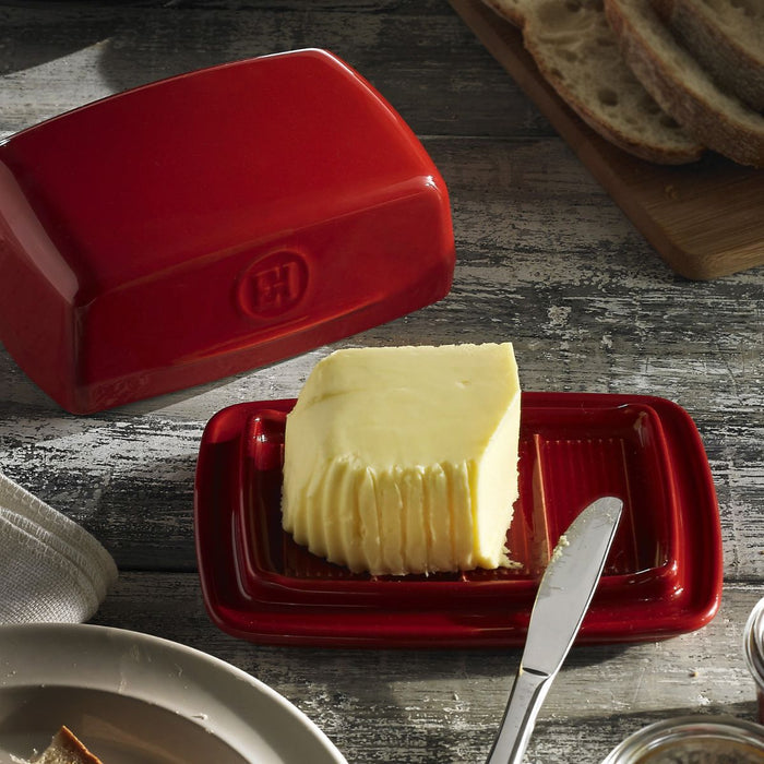 Emile Henry Butter Dish - 17 x 11cm