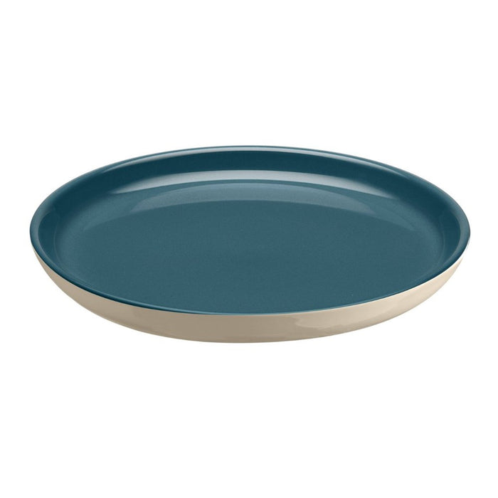 Emile Henry Large Plate - 25cm - Blue Flame / Ivory