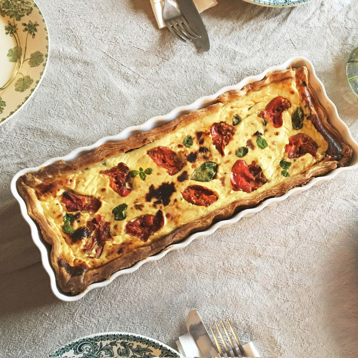 Emile Henry Slim Rectangular Tart Dish - 15 x 36cm