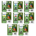 Epson T159 Black and Color Ink Cartridge ( Pack of 8)