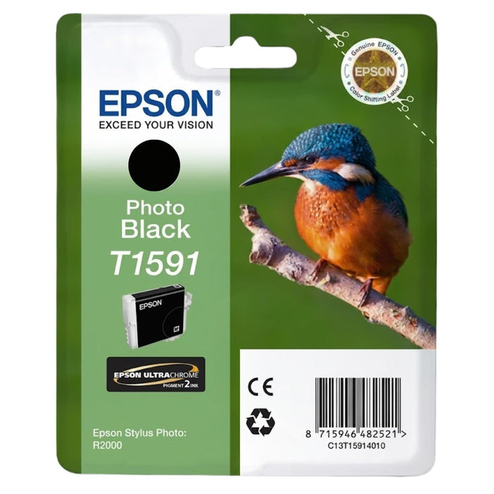 Epson T1591 Photo Black Ink Cartridge