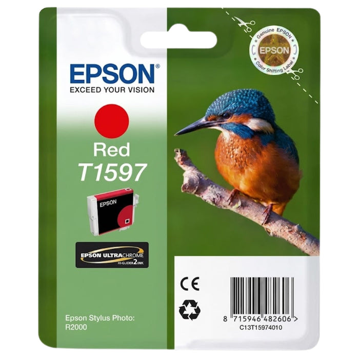 Epson T1597 Red Ink Cartridge