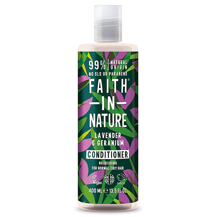 Faith in Nature Conditioner Lavender/Geranium 400Ml Btl