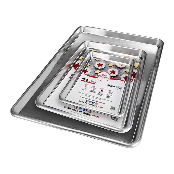 Fat Daddio's ProSeries Quarter Sheet Pan - 33 x 23cm