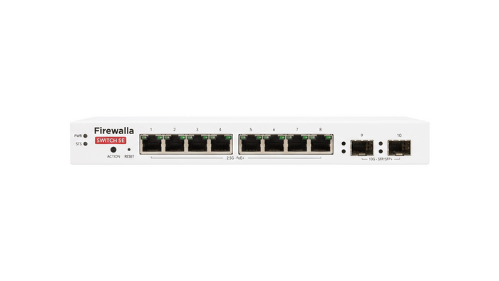 Firewalla Switch SE: (2.5 Gbps) Zero Trust Network Security for Your Wired Network