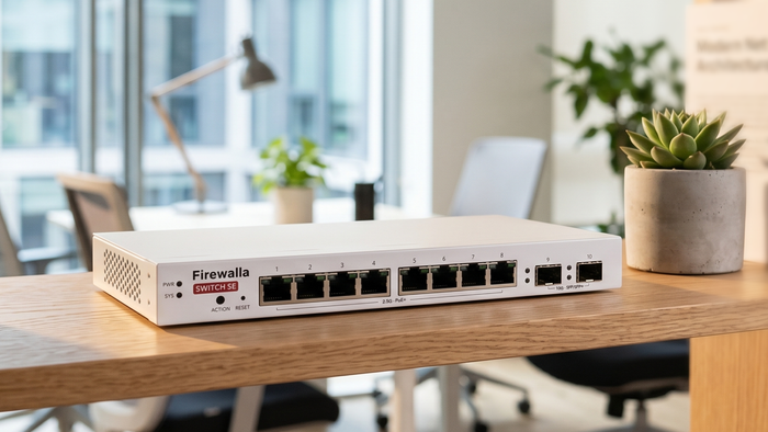 Firewalla Switch SE: (2.5 Gbps) Zero Trust Network Security for Your Wired Network