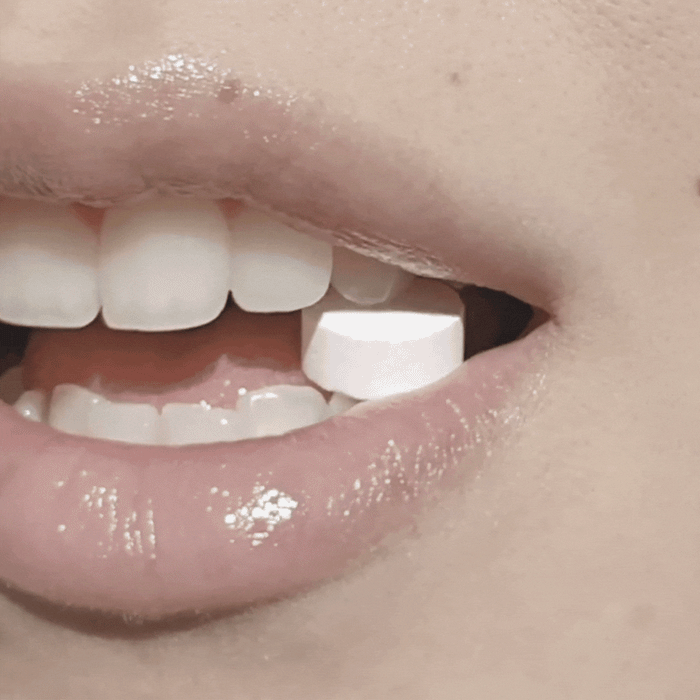 Fluoride Cool Mint Toothpaste Tablets — 4 Months