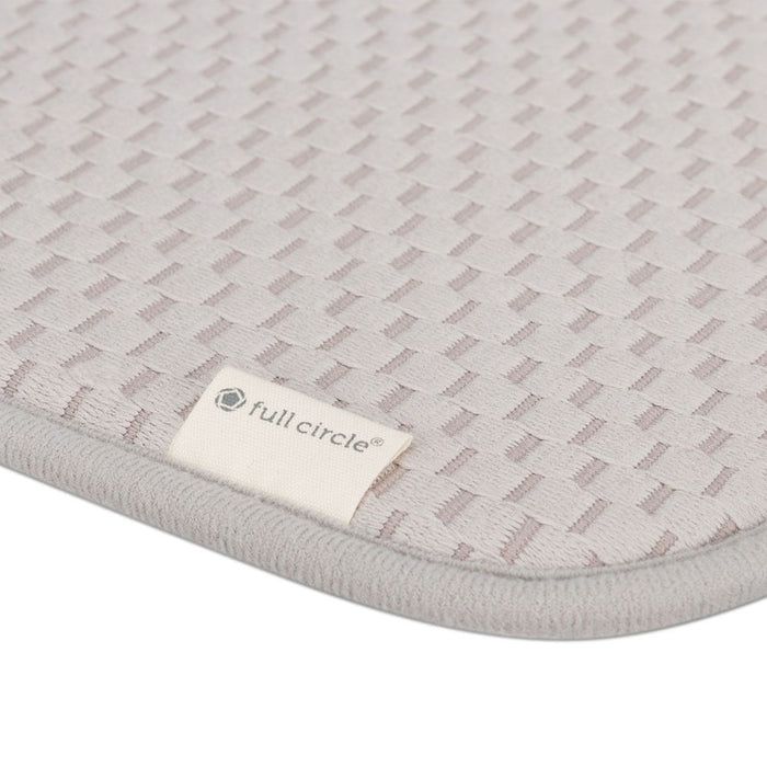 Full Circle Shape Shifter 2-in-1 Rack & Microfiber Mat - Grey