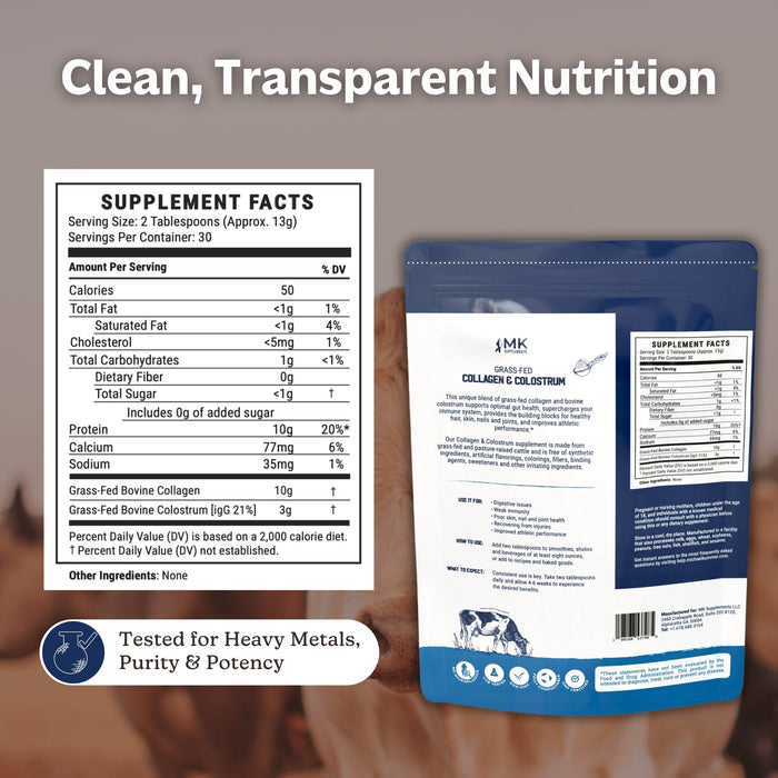 Grass-Fed Collagen & Colostrum