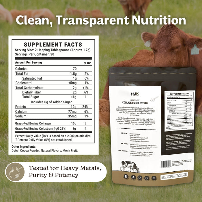 Grass-Fed Collagen & Colostrum