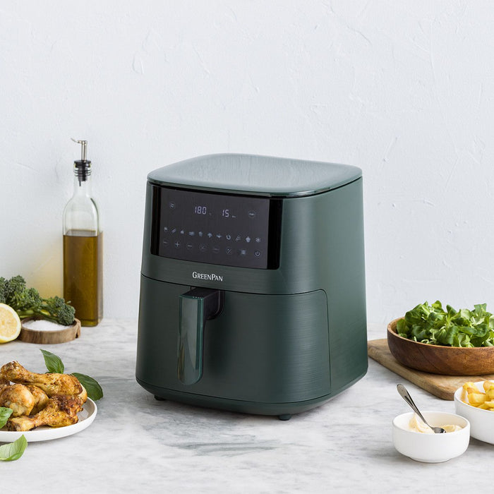 Greenpan Bistro Airfryer 1 Basket - 7.2L - Pine Green