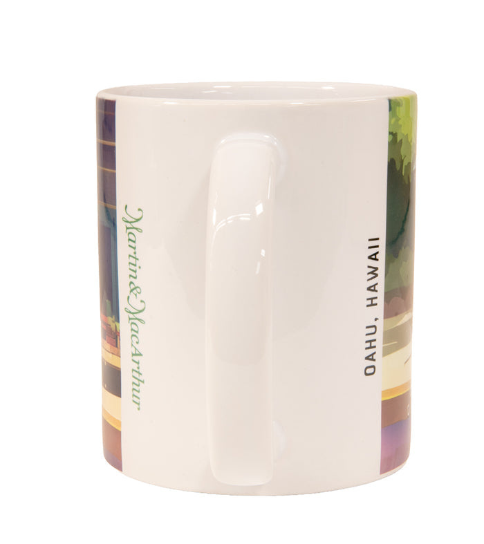 "Haleiwa" Travel Art Mug