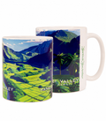 "Hanalei Valley" Travel Art Mug