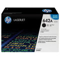 HP 642A High Yield Black LaserJet Toner Cartridge, CB400A