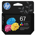 HP 67 (3YM55AN) Tri-Color Ink Cartridge