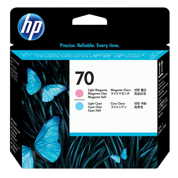HP 70 (C9405A) Light Magenta and Light Cyan Printhead