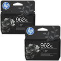 HP 962XL (3JB35BN) Black Original Ink Cartridge - 2 Pack