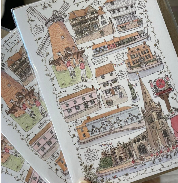 HW11 Thaxted A4 Print