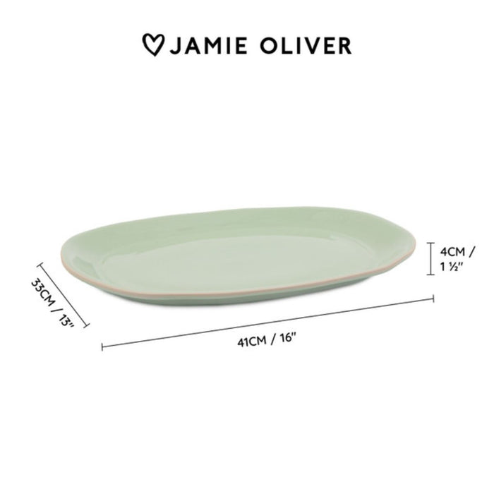 Jamie Oliver Big Love Feast Platter - 40 x 32cm - Green