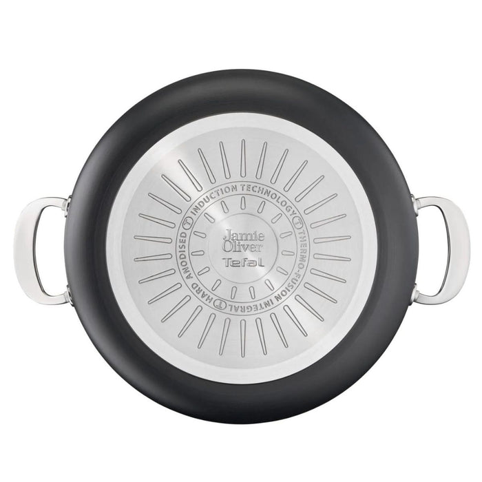 Jamie Oliver Cooks Classic Hard Anodised 'All in One Pan' with Lid - 30cm