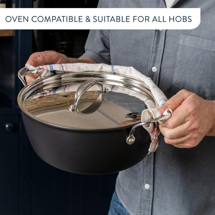 Jamie Oliver Cooks Classic Hard Anodised 'Big Batch' Pan - 30cm