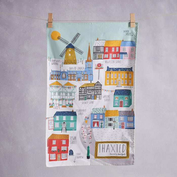 Jh005 Thaxted Tea Towel