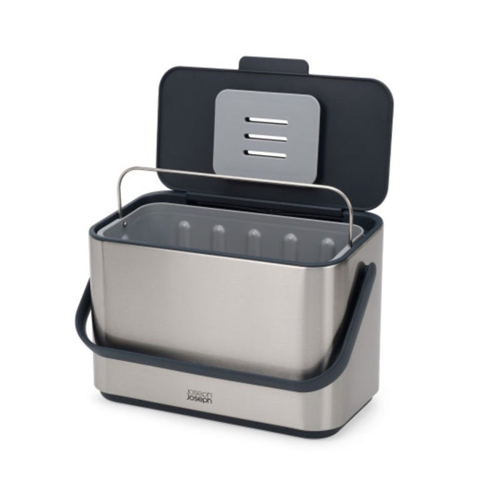 Joseph Joseph Collect 4L Stainless Steel Food Waste Caddy