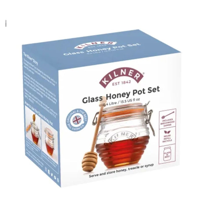 Kilner Honey Pot with Drizzler Spoon