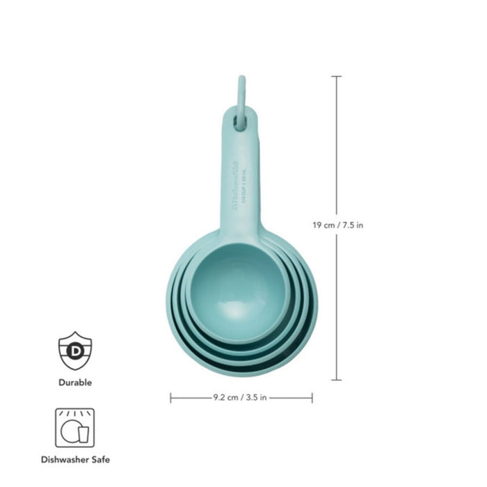 KitchenAid 4pc Measuring Cup Set - Mineral Water