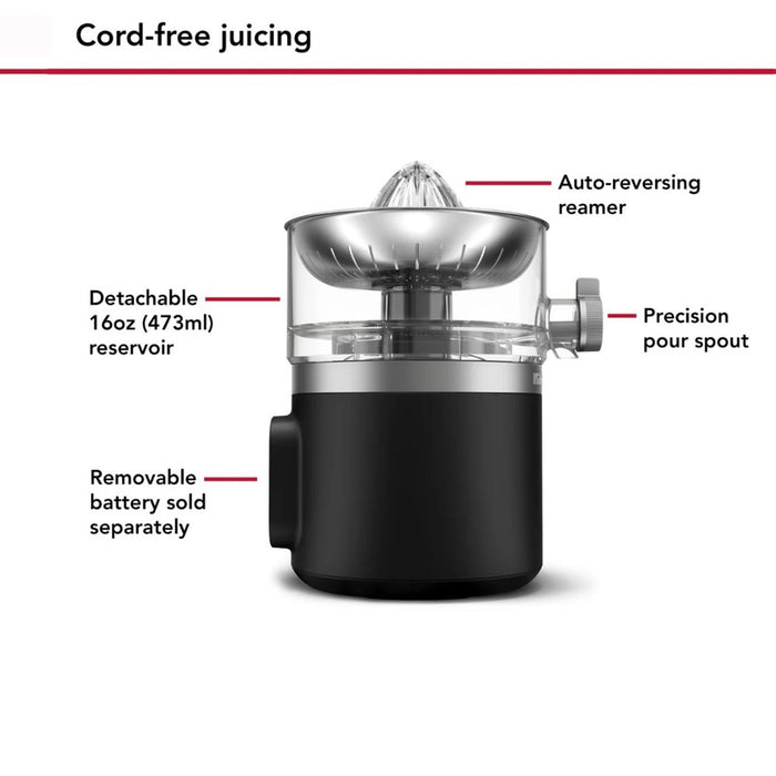 KitchenAid Cordless Go Citrus Juicer ( without battery)