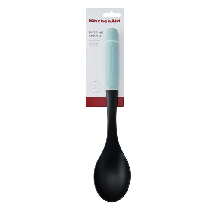 KitchenAid Soft Grip Basting Spoon - Mineral Water