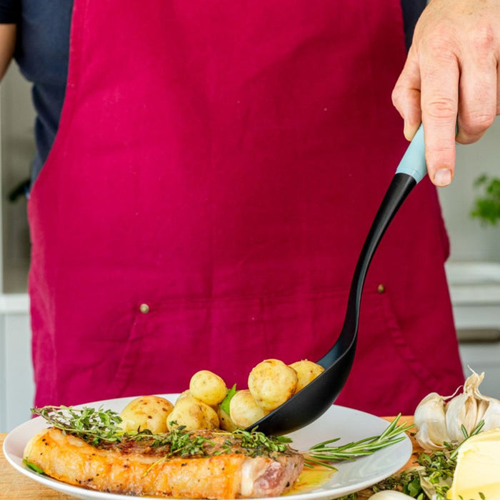 KitchenAid Soft Grip Basting Spoon - Mineral Water