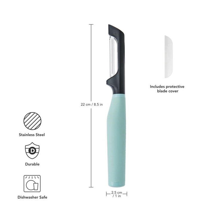 KitchenAid Soft Grip Euro Peeler - Mineral water