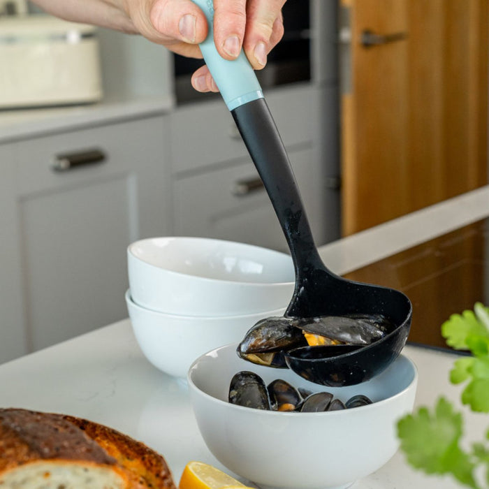 KitchenAid Soft Grip Ladle - Mineral Water